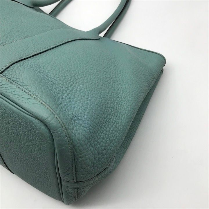 Hermes Garden Party PM Negonda Tote Purse Blue — view 6