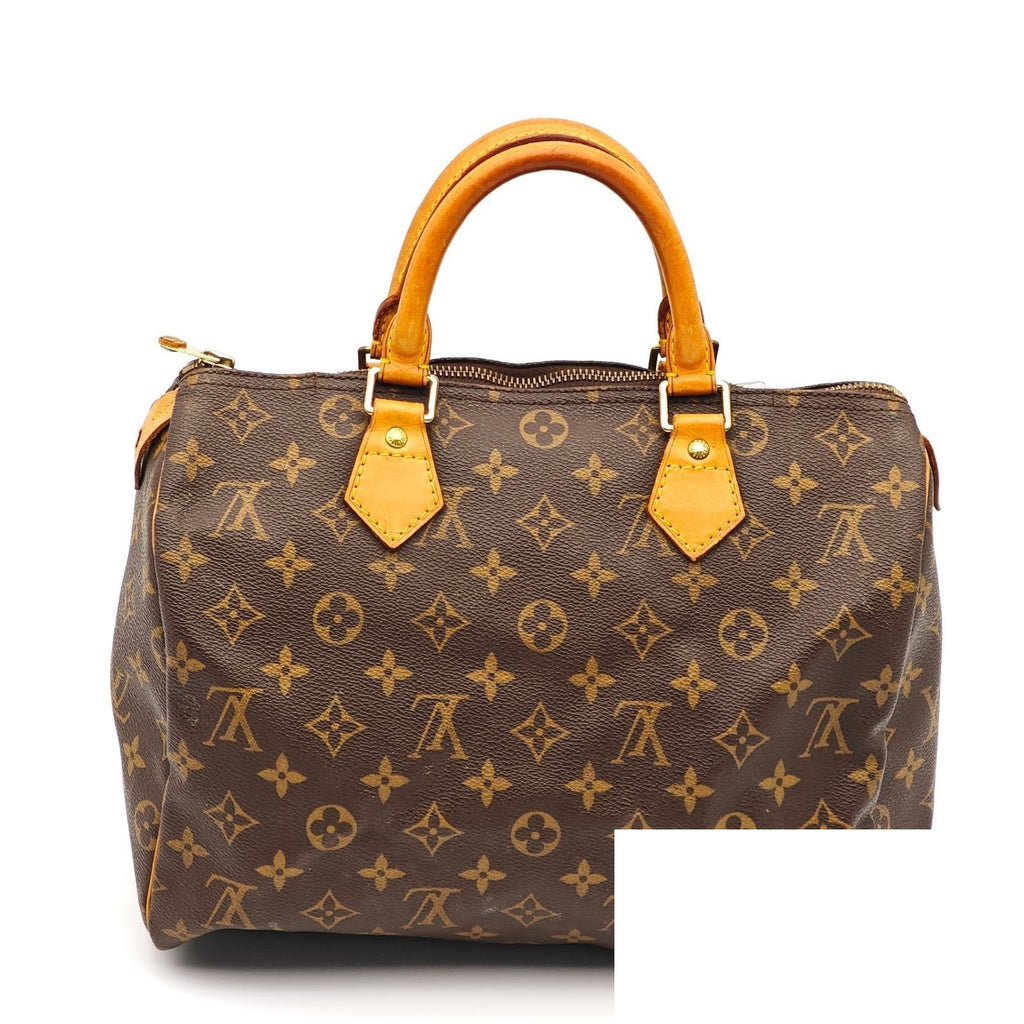 Louis Vuitton Speedy 30 Bag Handbag Brown — view 3
