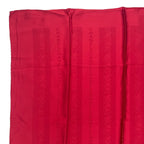 Chanel Scarf Silk Logo Striped Pattern Red — view 2