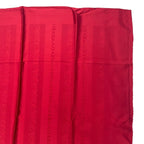 Chanel Scarf Silk Logo Striped Pattern Red — view 3
