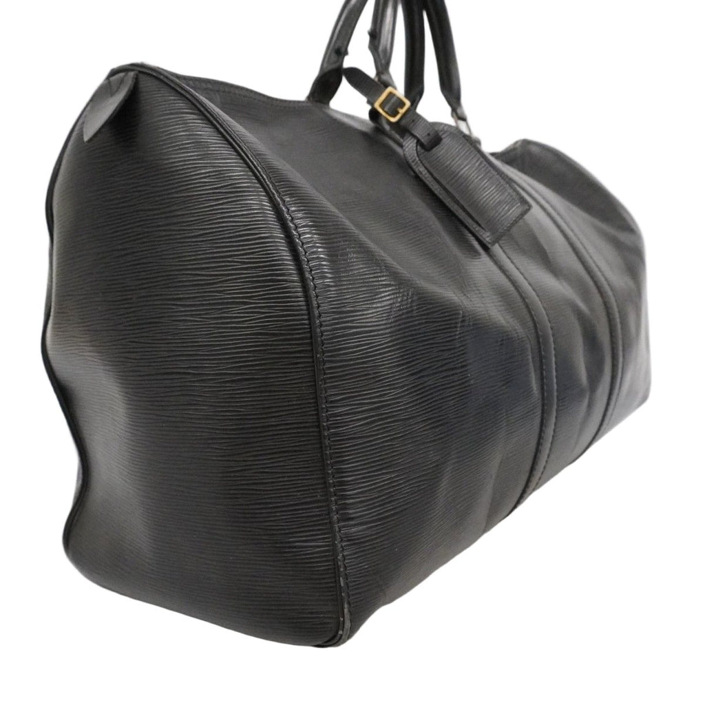 Louis Vuitton Boston Bag Epi Keepall 50 Noir — view 2