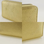 Louis Vuitton Zippy Lock Me Color Grain Calf Leather Gold Ub5109 — view 8
