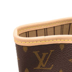Louis Vuitton Current Neverfull MM Mon Monogram Tote Bag Camel Quartz — view 9