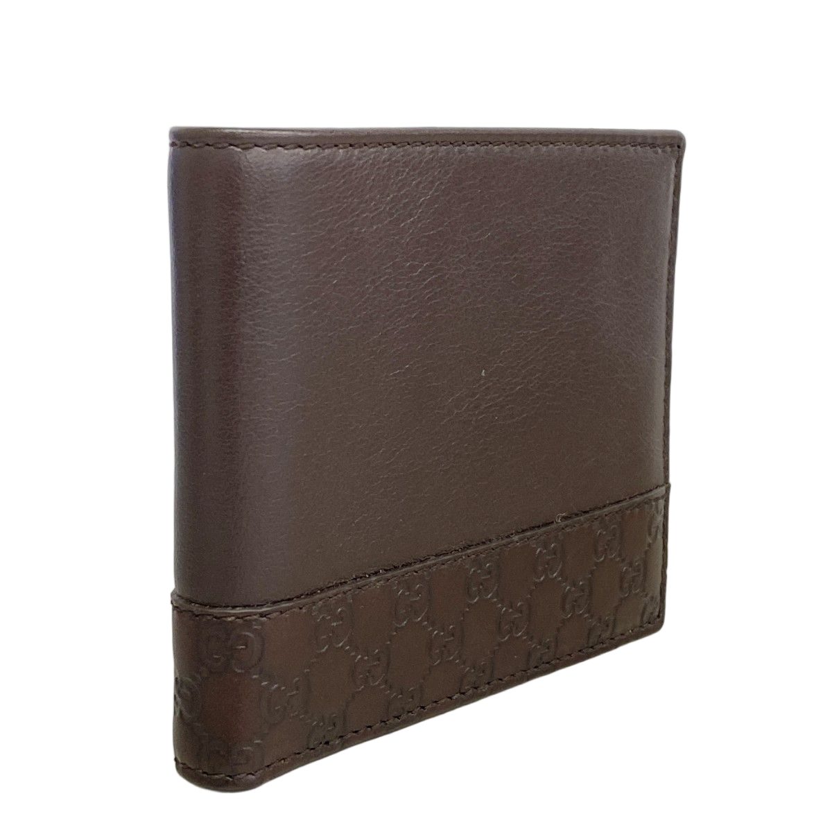 Gucci Wallet Micro Guccissima Leather Brown — view 2