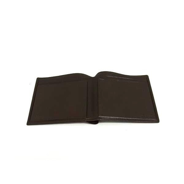 Loewe Anagram Nappa Leather Bifold Wallet Billfold Brown — view 3