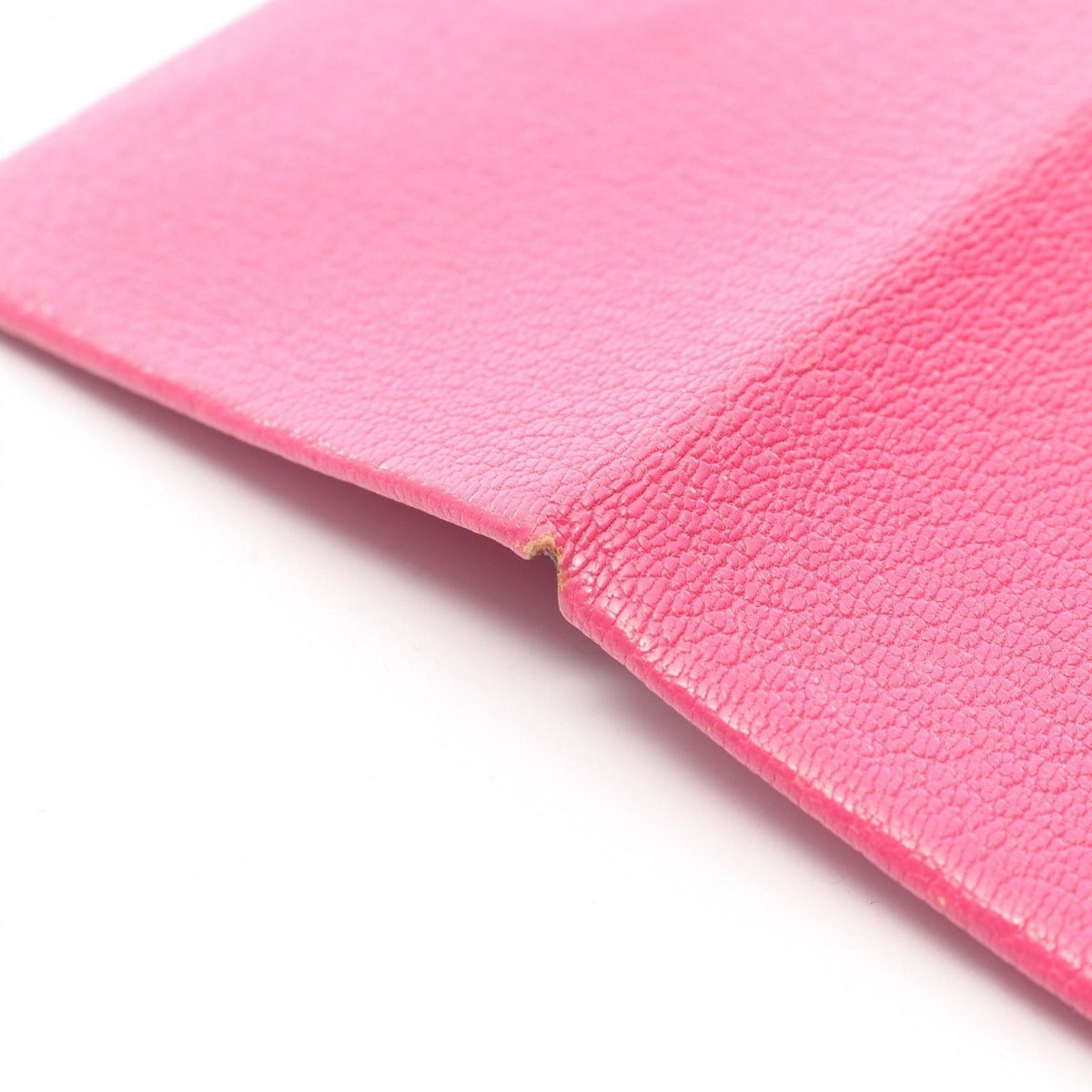 Hermes Coin Case Calvi Rose Shocking Leather — view 8