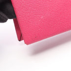 Hermes Coin Case Calvi Rose Shocking Leather — view 9