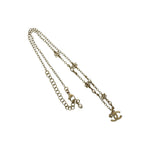 Chanel Coco Mark Faux Pearl Chain Necklace Pendant 23CK — view 4