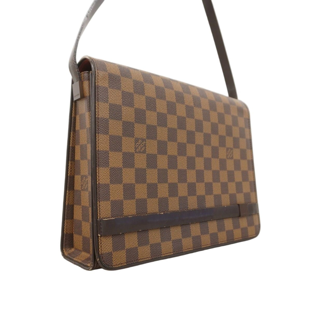 Louis Vuitton Shoulder Bag Damier Tribeca Carre Ebene — view 2