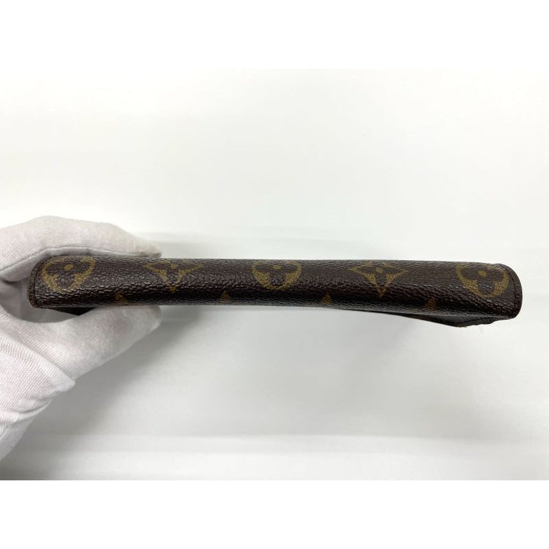 Louis Vuitton Monogram Portefeuille Emilie Zipper Long Wallet Brown — view 3