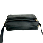 Gucci Vintage GG Logo Embossed Leather Shoulder Bag — view 4