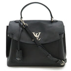 Louis Vuitton Lock Me Ever MM Handbag 2-Way Shoulder Bag Leather Noir Black
