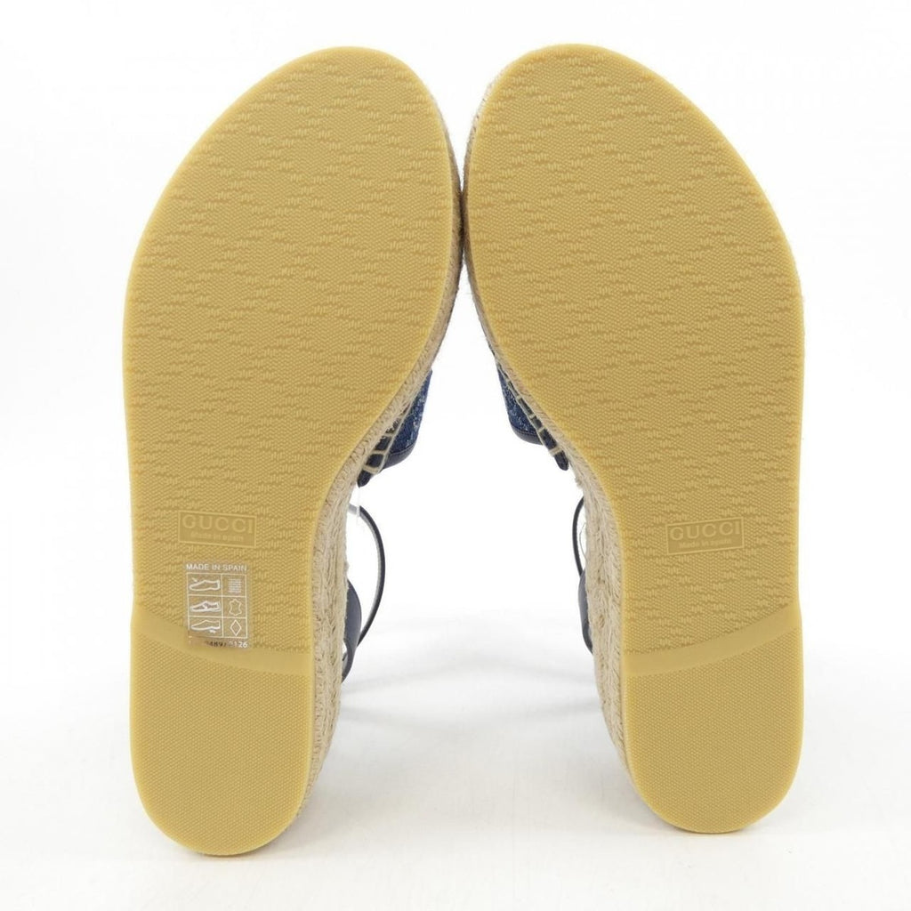 Gucci Sandals Navy 36 — view 4