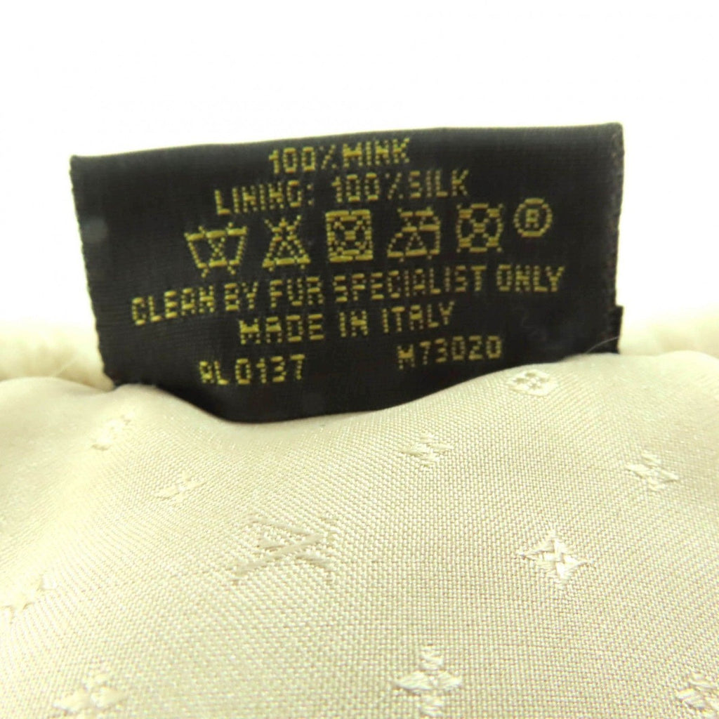 Louis Vuitton Echarpe Mink Glam Lining 100% Silk Monogram Scarf — view 7
