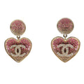 Chanel Earrings Pink