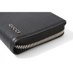 Gucci Wallet Zip Around Black Leather — view 6