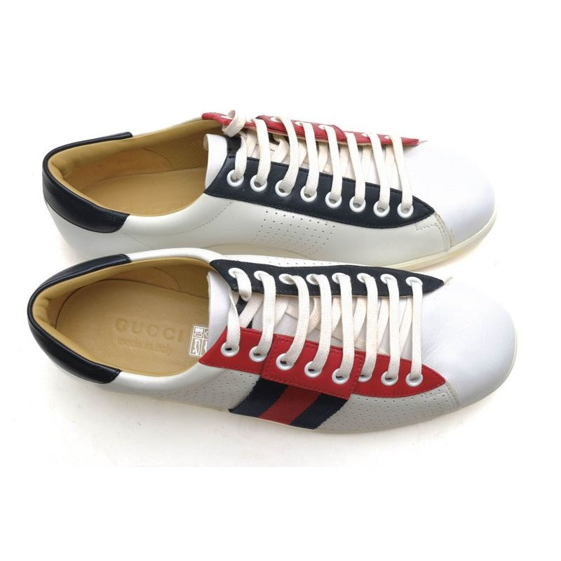 Gucci Shoes Sneakers Low Cut Women Leather White — view 5