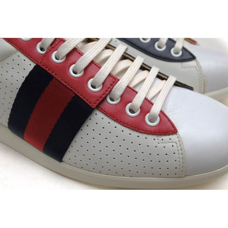 Gucci Shoes Sneakers Low Cut Women Leather White — view 6