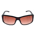 Gucci Vintage Logo Acetate Metal Dark Brown Sunglasses Gold Eyewear