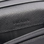 Prada Bifold Wallet Re-Nylon Black Nylon Leather Card Case — view 5