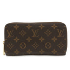 Louis Vuitton Monogram Zippy Wallet Round Zipper Long Rose Ballerine