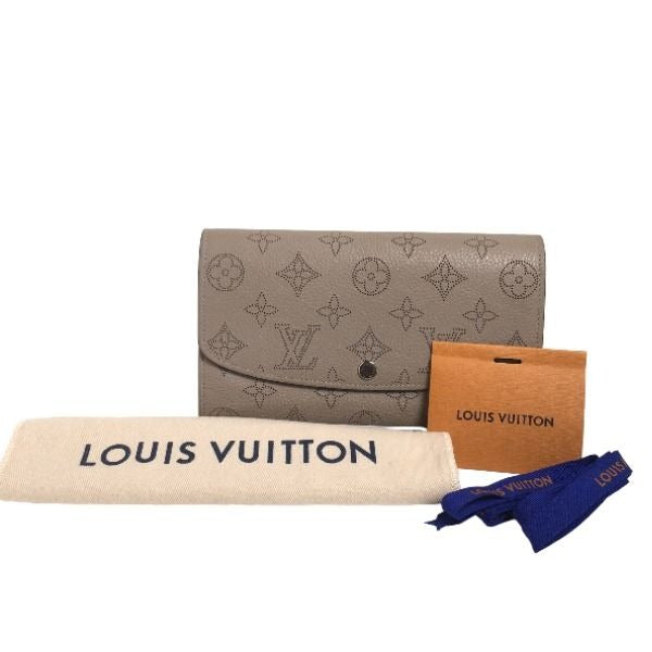 Louis Vuitton Monogram Long Wallet Portefeuille And Iris