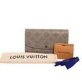 Louis Vuitton Monogram Long Wallet Portefeuille And Iris