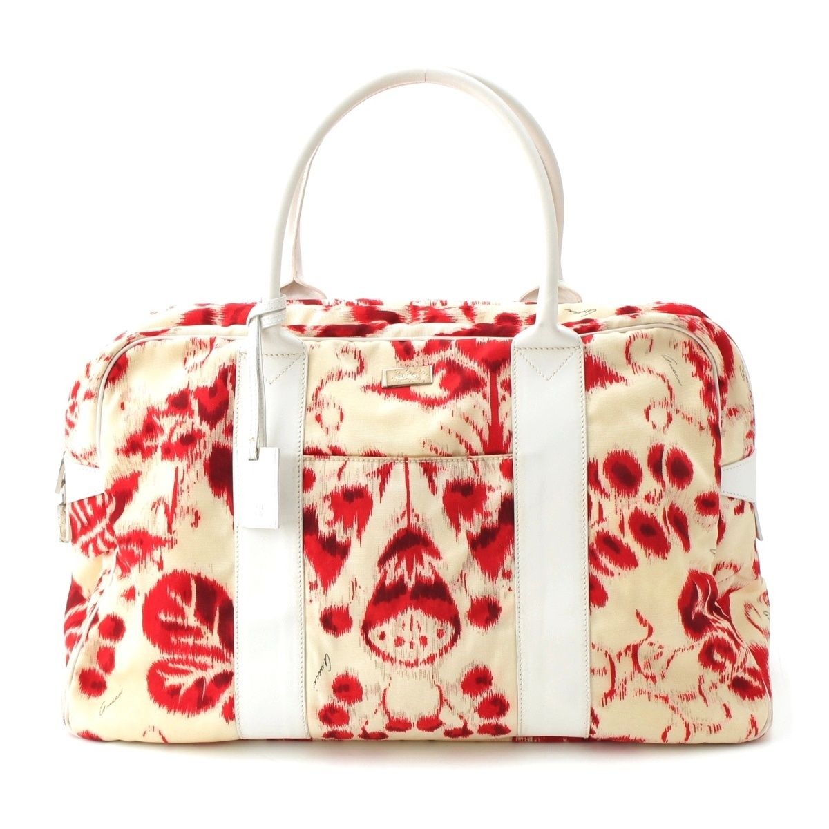 Gucci Era Flower Boston Bag Red