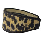 Christian Dior Oblique Headband Hair Accessory Leopard Brown Canvas — view 2