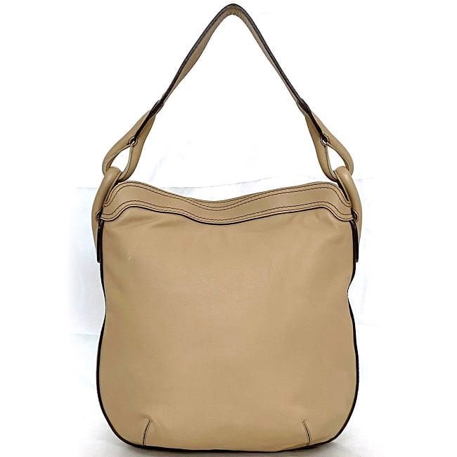 Loewe One Shoulder Bag Beige Leather — view 4