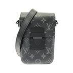 Louis Vuitton Monogram Eclipse S Rock Vertical Wearable Wallet