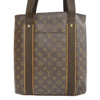 Louis Vuitton Tote Bag Cabas Bobol Monogram Brown Casual A4 Compartment