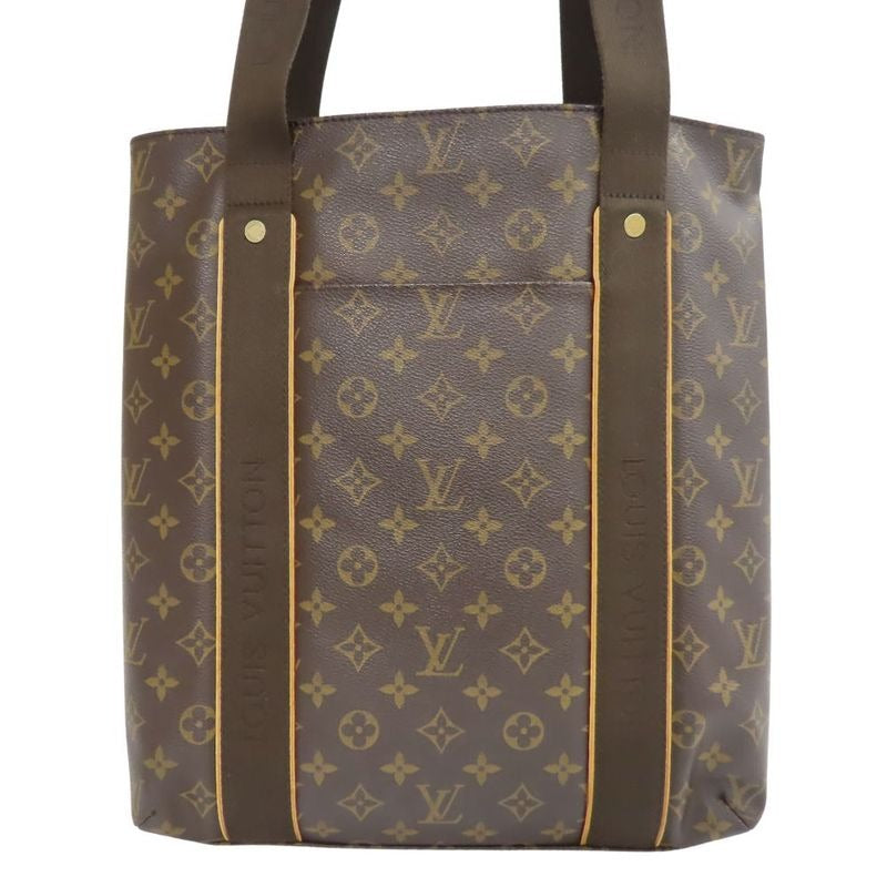 Louis Vuitton Tote Bag Cabas Bobol Monogram Brown Casual A4 Compartment