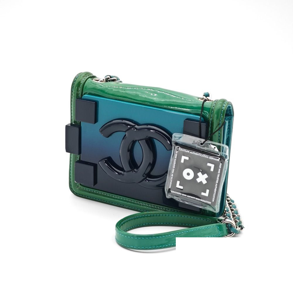 Chanel Patent Leather Shoulder Bag Chain