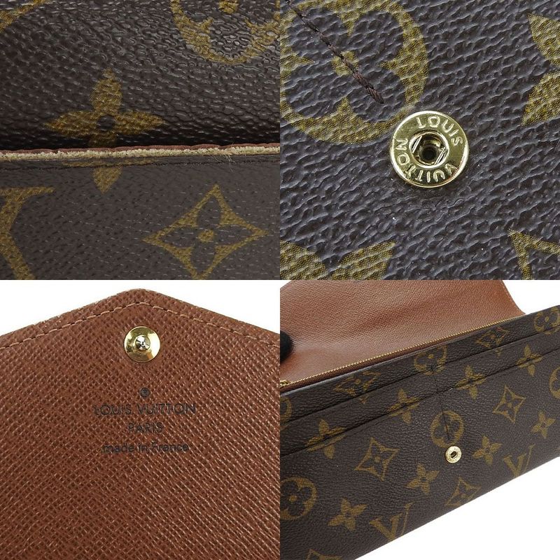 Louis Vuitton Bifold Long Walletportefeuille Sarah Monogramaccessorieswome — view 4
