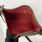 Louis Vuitton Damier Bloomsbury PM Shoulder Bag Brown — view 7