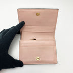 Gucci GG Supreme Bifold Card Case Wallet Pink Ice Cream — view 3