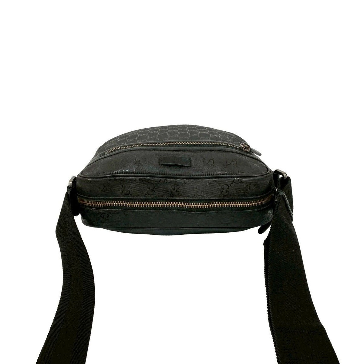 Gucci GG Logo Pattern Imprime Leather Shoulder Bag Messenger — view 4