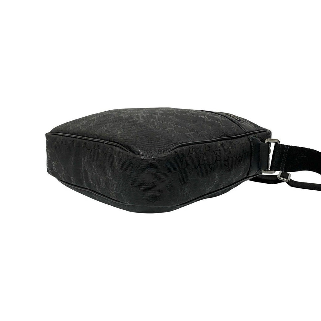 Gucci GG Logo Pattern Imprime Leather Shoulder Bag Messenger — view 8