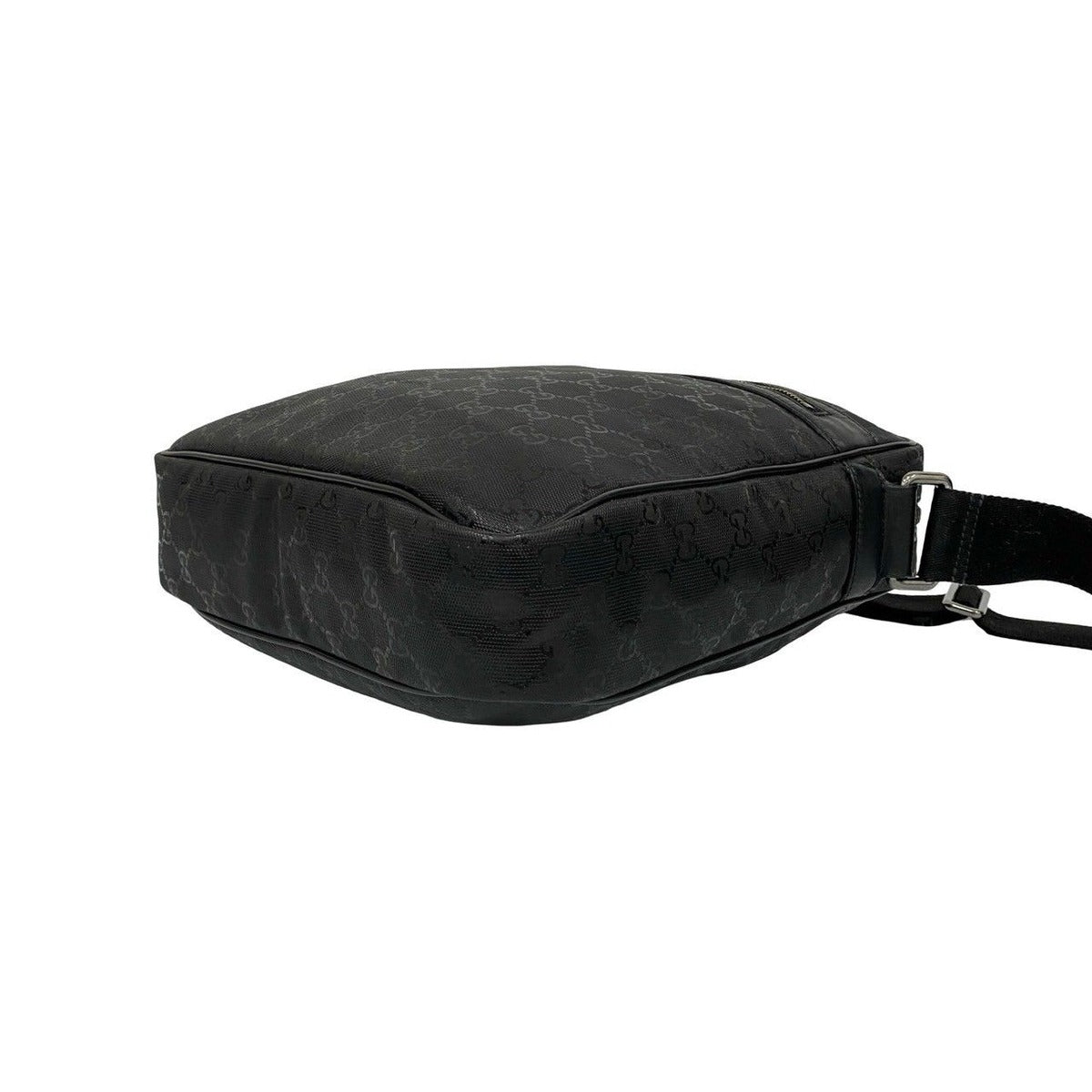 Gucci GG Logo Pattern Imprime Leather Shoulder Bag Messenger — view 8