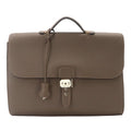 Hermes Sac a Depeche 38 Briefcase Business Togo Taupe