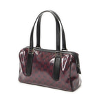Gucci Small Shoulder Bag Red Black Crystal Canvas — view 2