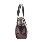 Gucci Small Shoulder Bag Red Black Crystal Canvas — view 3