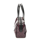Gucci Small Shoulder Bag Red Black Crystal Canvas — view 4