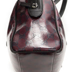Gucci Small Shoulder Bag Red Black Crystal Canvas — view 7