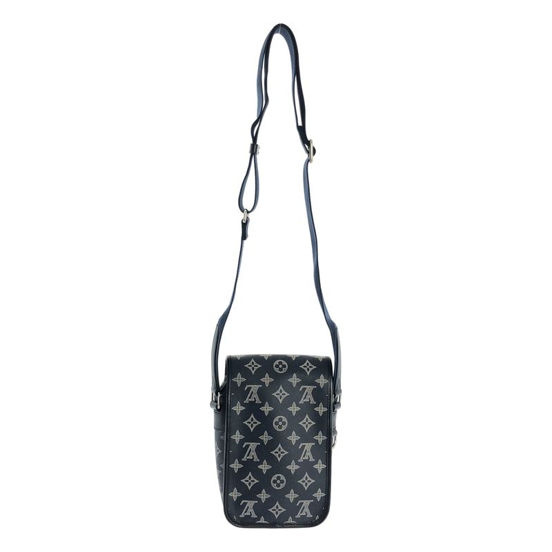 Louis Vuitton Monogram Savannah Messenger BB Shoulder Bag Navy — view 2