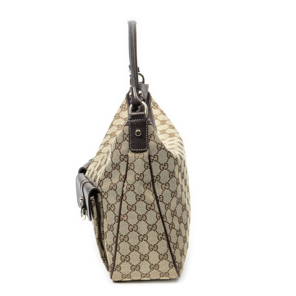 Gucci Brown Beige GG Canvas — view 3