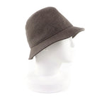 Hermes H Embroidered Bucket Hat Brown 57 — view 2