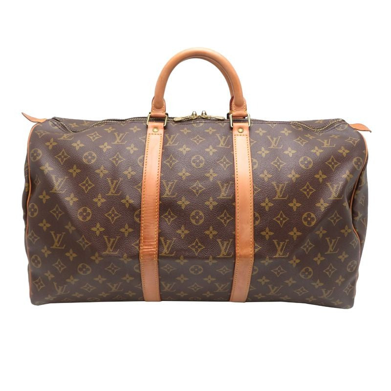 Louis Vuitton Boston Bag Leather Brown