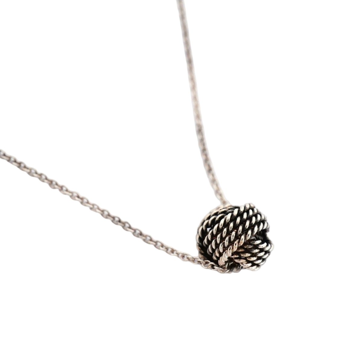 Tiffany & Co Necklace Somerset Twist Knot Silver — view 2